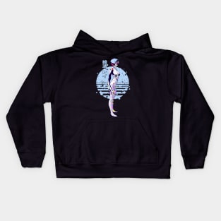 Rei Ayanami Kids Hoodie